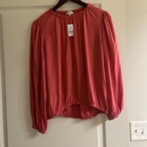Loft Outlet Pink Blouse